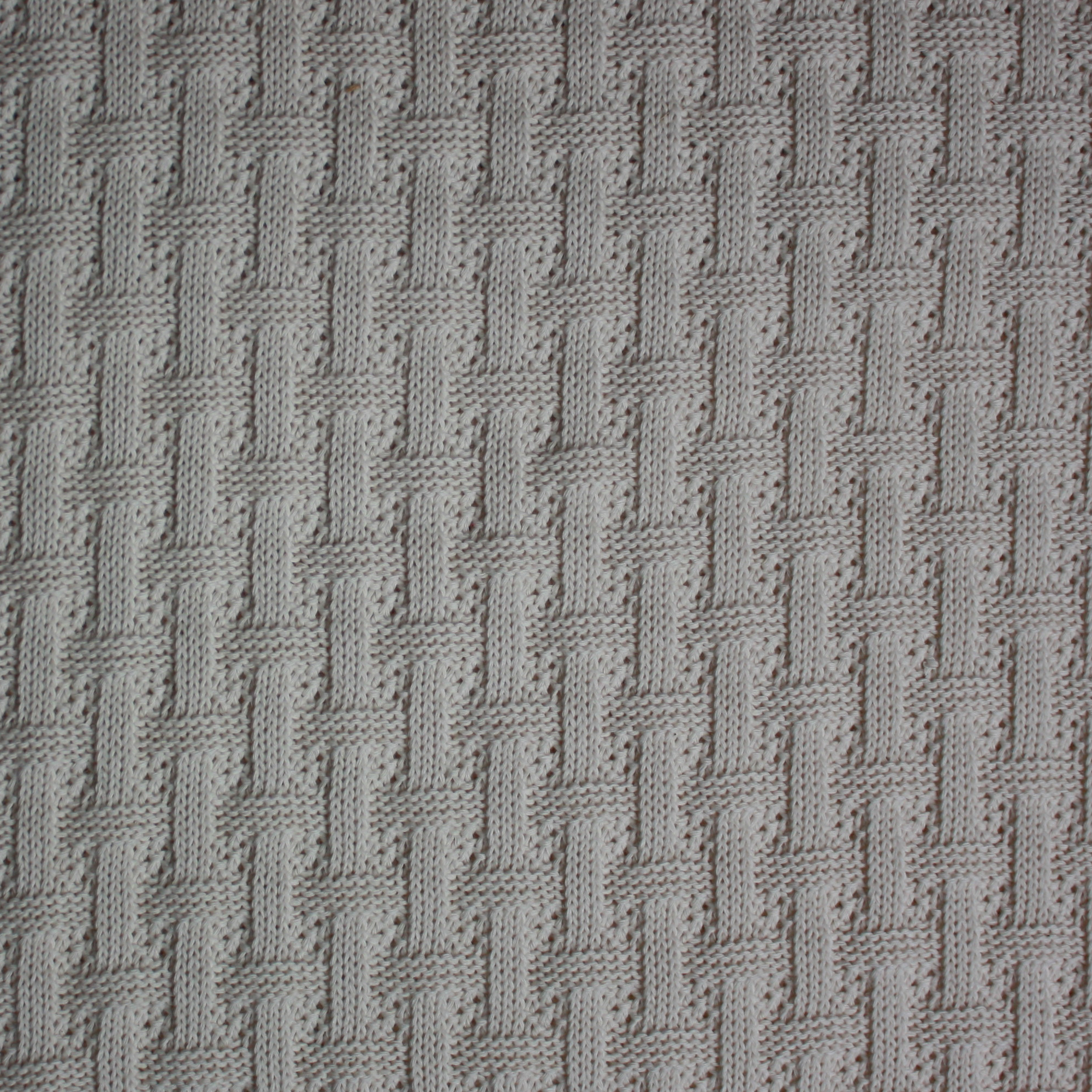 Albstoffe Sweet Home Grobstrick Woven Knitty meringa  - Preis pro 0,5 m 