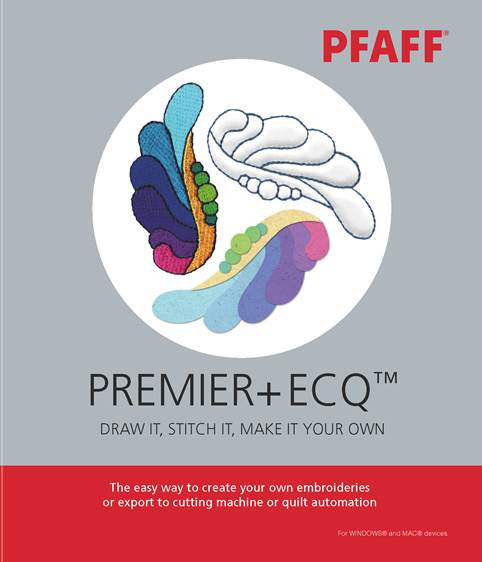 PFAFF Premier+ ECQ Embroidery Download 
