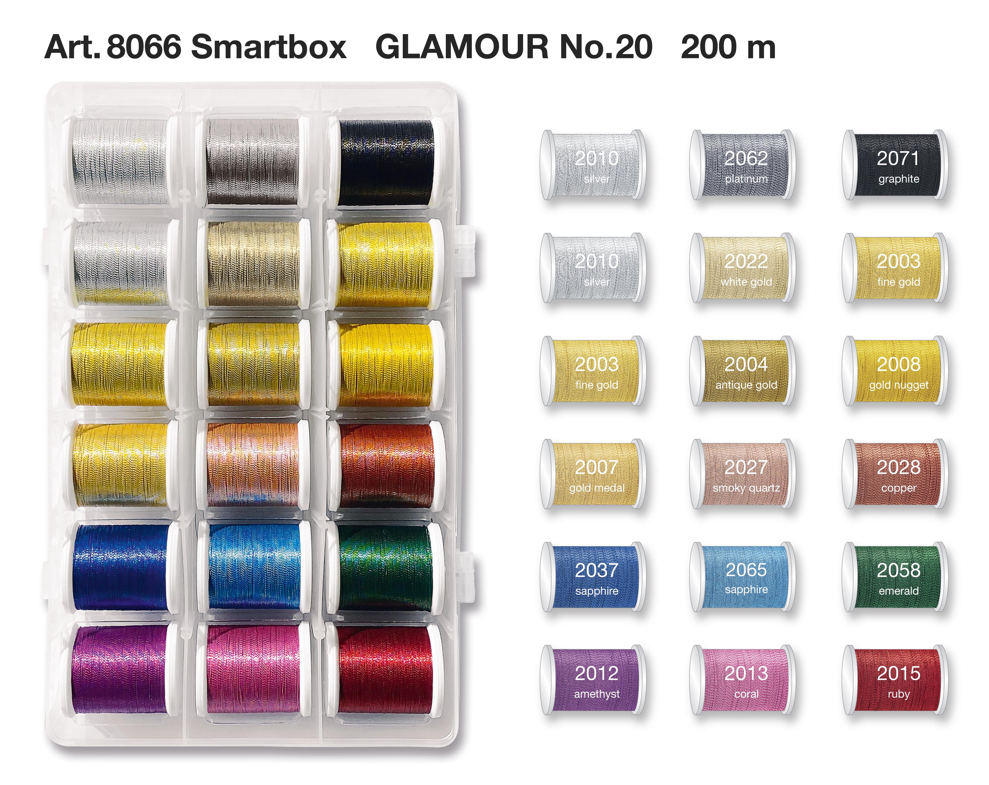 Madeira Smartbox Glamour 20 - 18 Farben